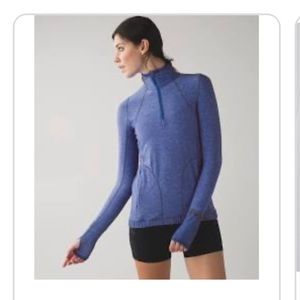 lululemon 1/2 Zip Long Sleeve Shirt